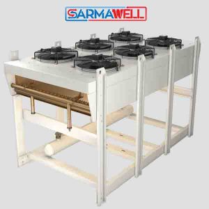 کندانسور هوایی عمودی